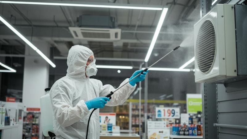 Дезинфекционная обработка систем вентиляции на предприятиях Москвы и Подмосковья