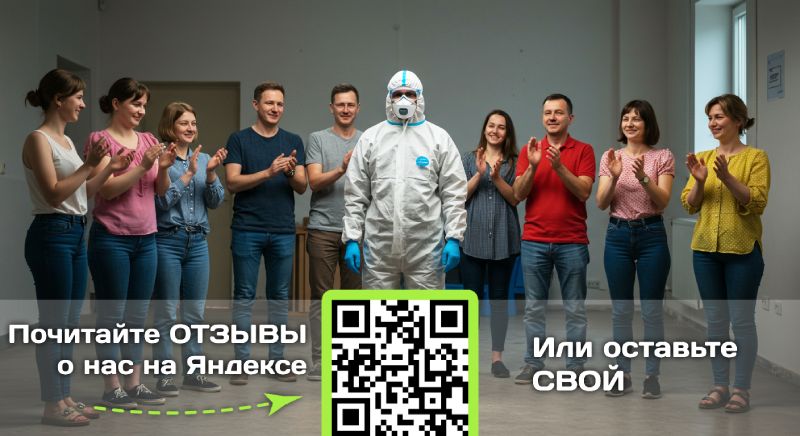 Отзывы о работе специалистов компании Профи Клоп